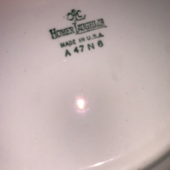 Set of 6 Vintage Plates Floral w/Gold Rim Cottage Shabby Chic Farmhouse Grandma - Picture 5 of 12